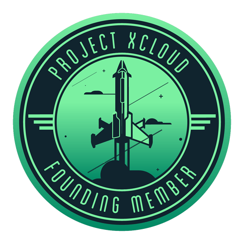 ProjectxCloudFoundingMemberBadge