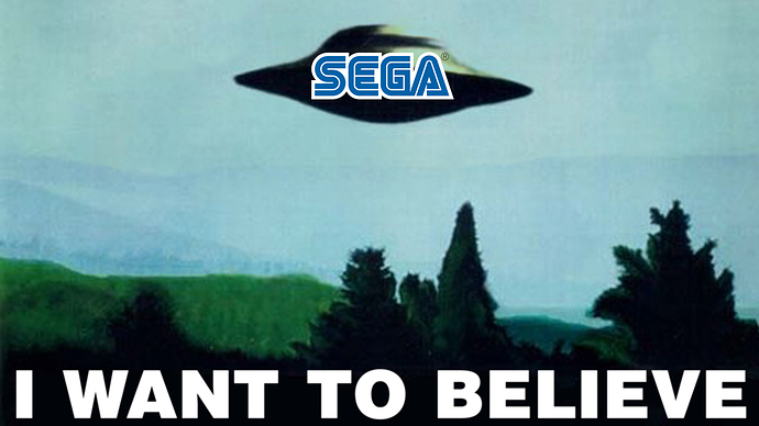I want to believe - Sega
