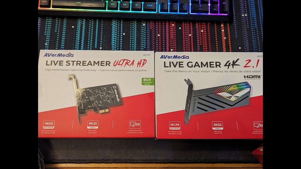 AverMedia LIVE GAMER 4K PCIeカード AVerMedia | Premier HDMI 2.1 PCIe Capture Card | Live Gamer