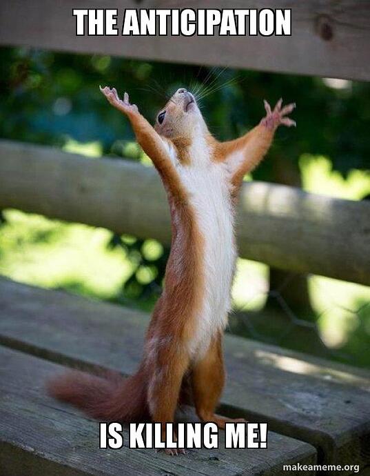 Anticipation!