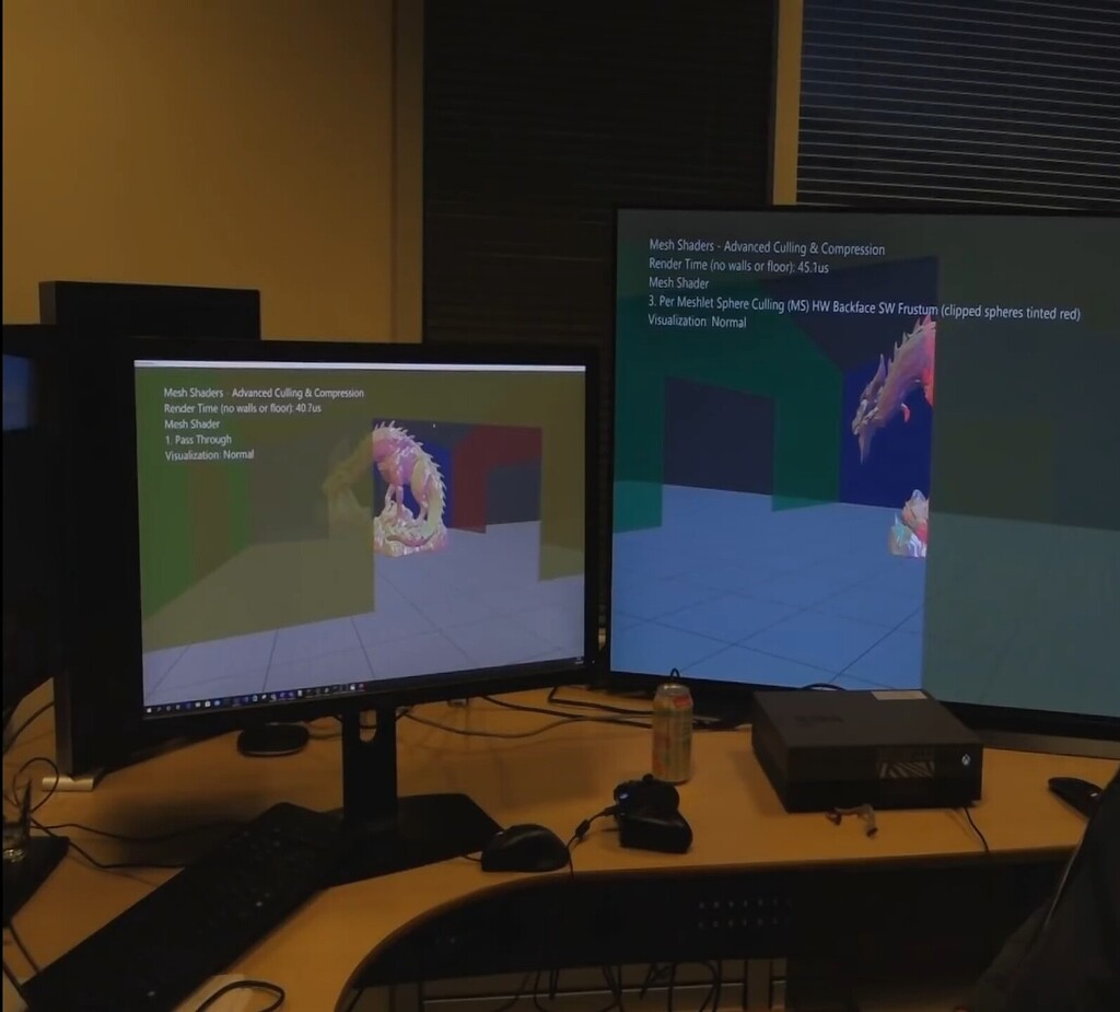VRS, ML, Mesh Shading Which game will be first to use it all? Gaming