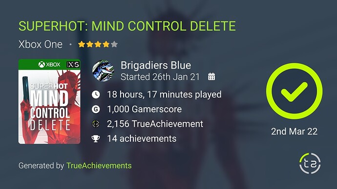 Superhot Mind Control Delete Completion