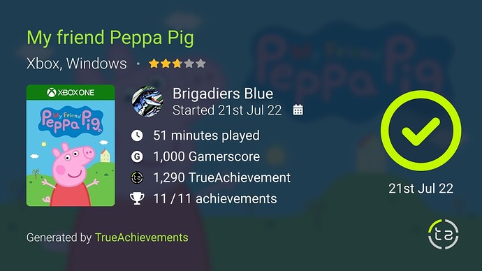 My Friend Peppa Pig Completion