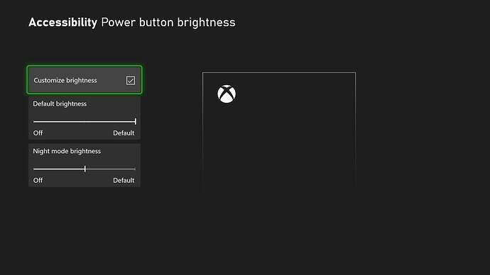 October Xbox Update - Night Mode LED