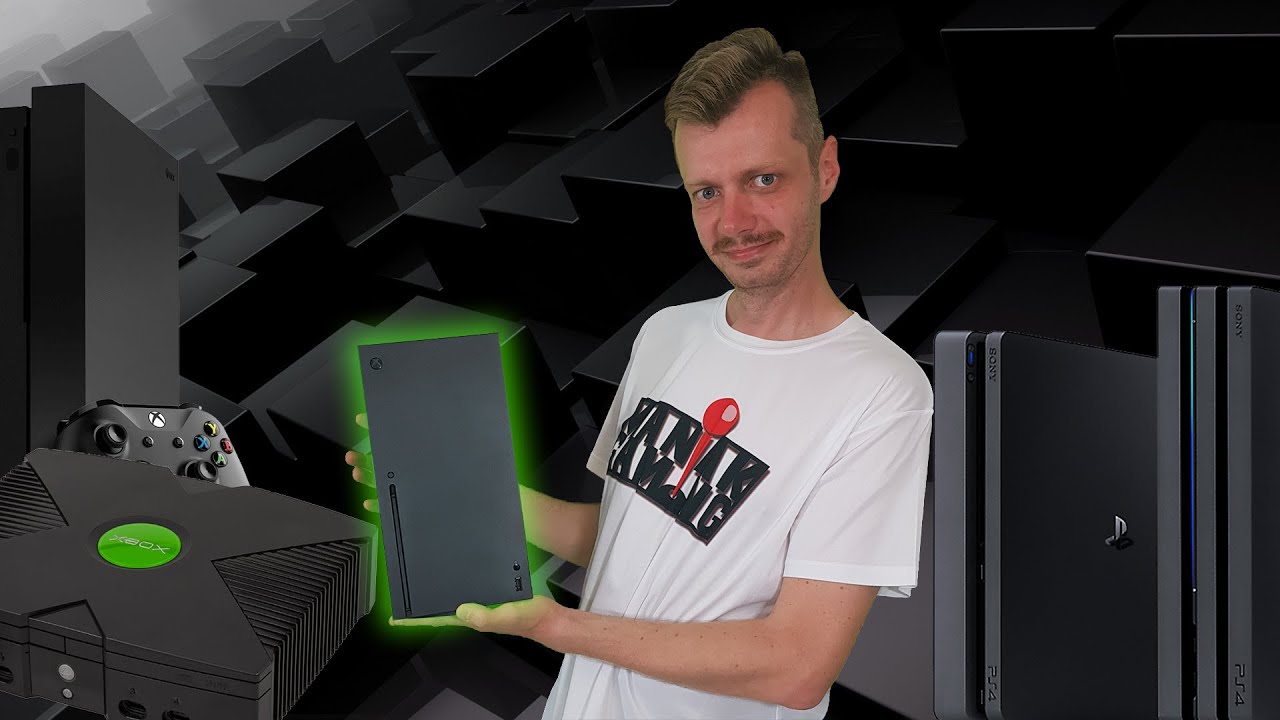 Actual Xbox Series X size compared against other Consoles Polish