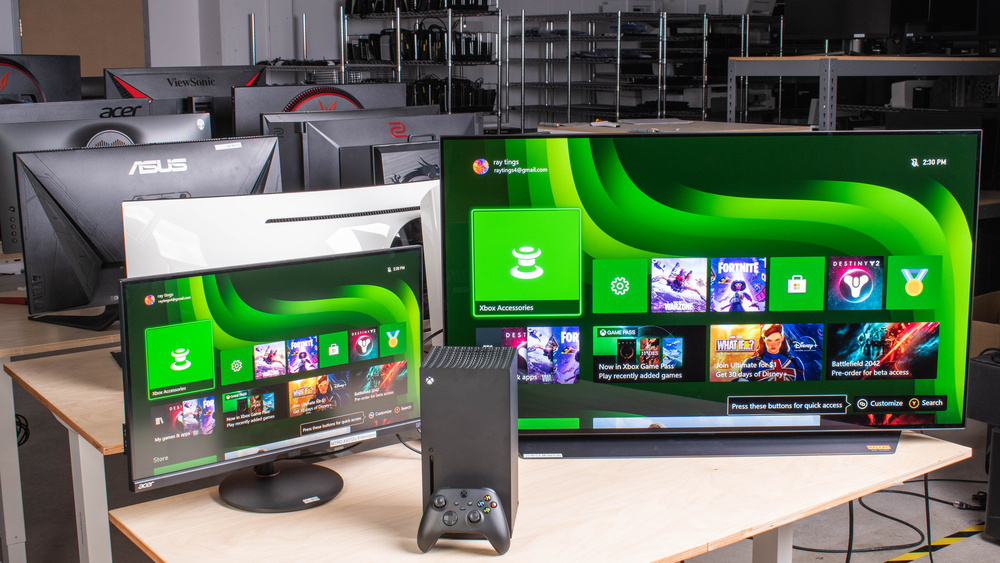 Monitors Compatible Xbox Series X