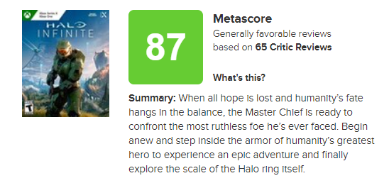 The Xbox Metacritic Scores of the Halo Games : r/halo