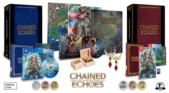 Chained Echoes PS4 and Nintendo Switch limited edition contents