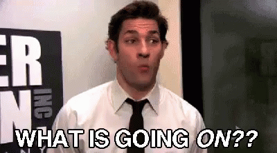 Jim the Office what is going on