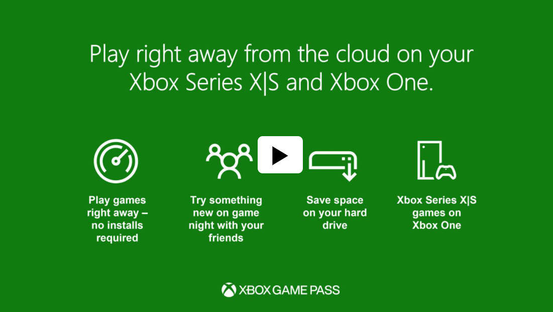 GAMES PURCHASED from the XBOX STORE will be COMPATIBLE with XCLOUD without  having CONSOLE to RUN 