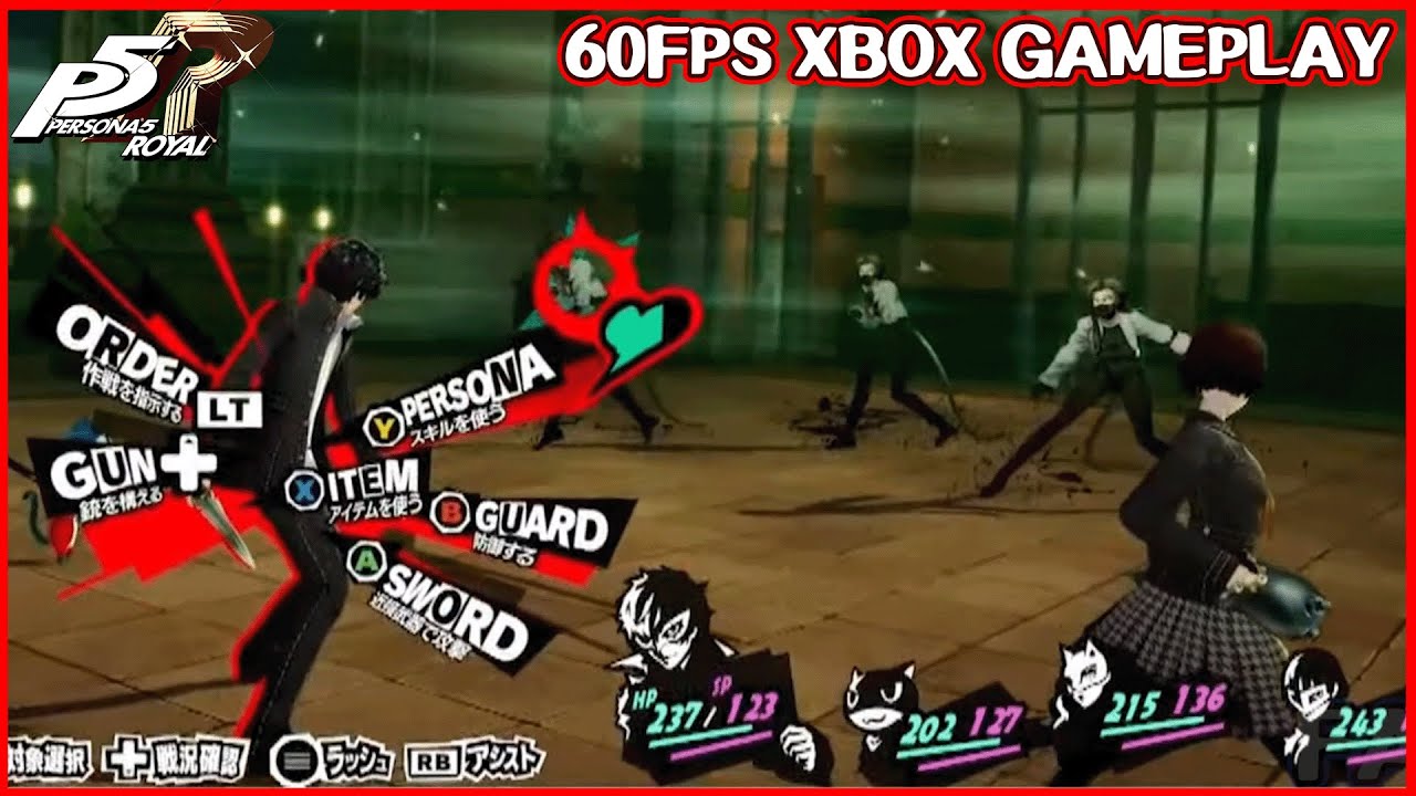 Gameplay de Persona 5 Royal na Xbox