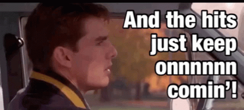 A Few Good Men Hits Just Keep On Coming GIF - A Few Good Men Hits Just Keep On...