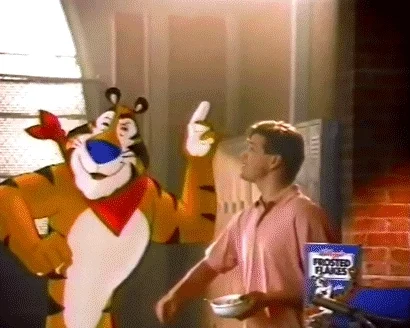 tony the tiger 90s GIF