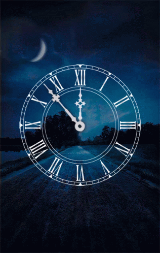 Mystical Midnight clock