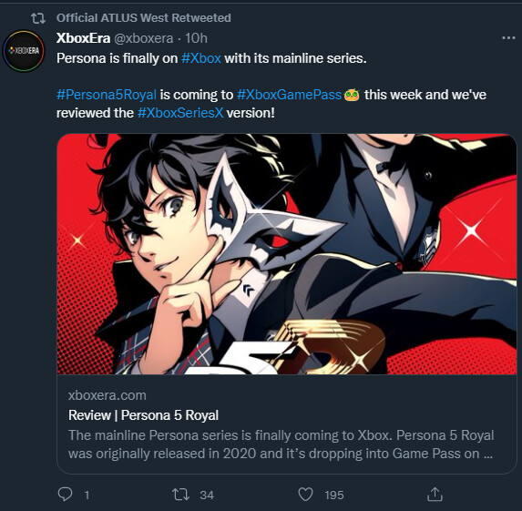 Persona 5 Royal - Review Thread