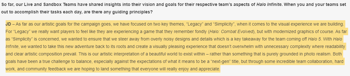 Legacy and Simplicity