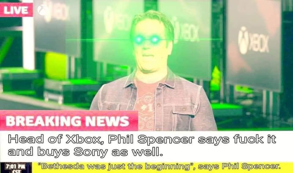 Phil Comprador de Estúdios Spencer! - Xbox Memes BR 2.0